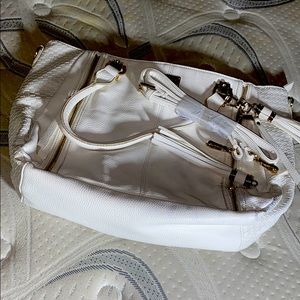 White purse
